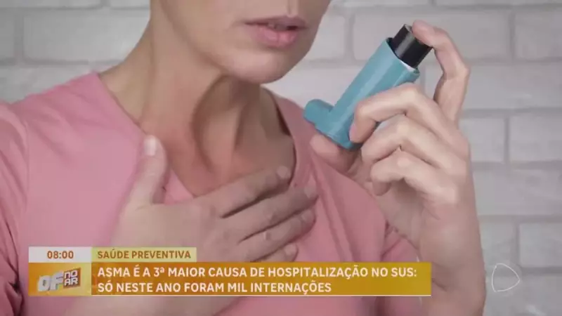 Asma é a terceira maior causa de hospitalização no SUS: entenda os riscos e como prevenir