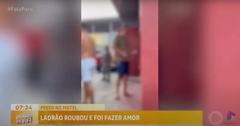 Assaltante de motorista de aplicativo é preso em motel após ação rápida da polícia