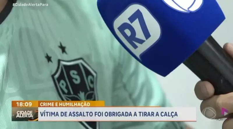 Assaltante obriga vítima a tirar a calça durante roubo em Ananindeua — crime choca moradores