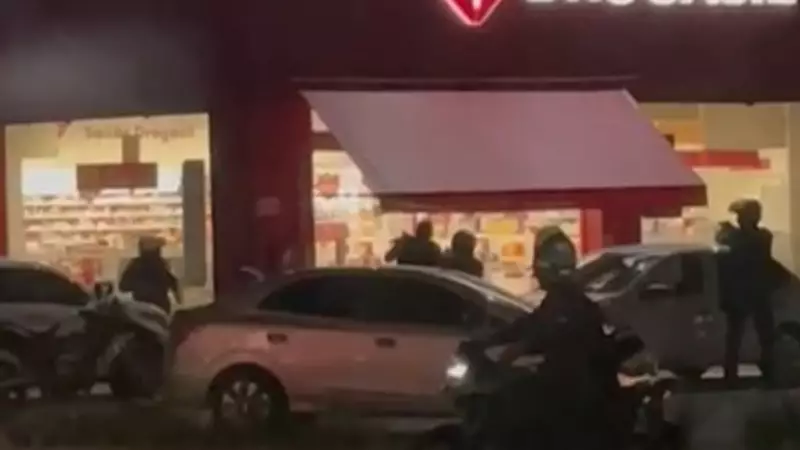 Assalto a farmácia em Fortaleza é frustrado pela polícia em ação rápida — veja o vídeo!