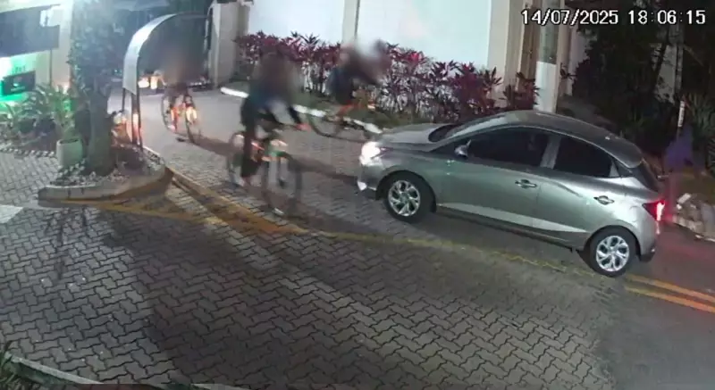 Assalto ousado: Bicicletas desaparecem em condomínio de Sorocaba em ação relâmpago