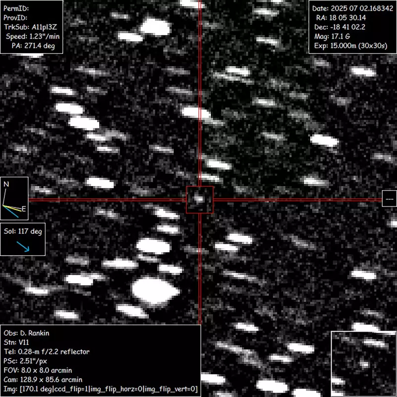 Astrônomos descobrem 3I/Atlas: o terceiro objeto interestelar a visitar nosso Sistema Solar