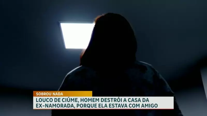 Ataque de ciúmes: homem destrói casa de ex e ameaça amigo da vítima na Grande BH