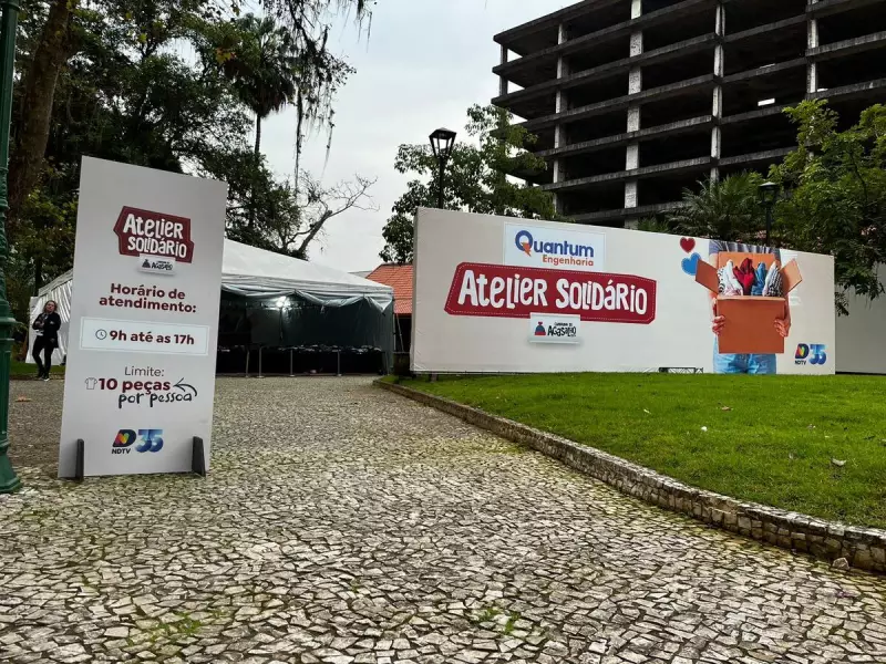 Ateliê Solidário em Blumenau: Campanha do Agasalho aquece corações e corpos