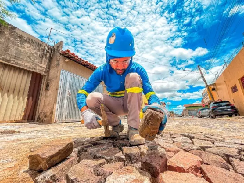 Avanço na repavimentação: Águas de Teresina investe em vias mais seguras e eficientes