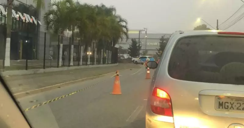 Avenida em Joinville é interditada de surpresa e causa caos no trânsito — veja o que aconteceu