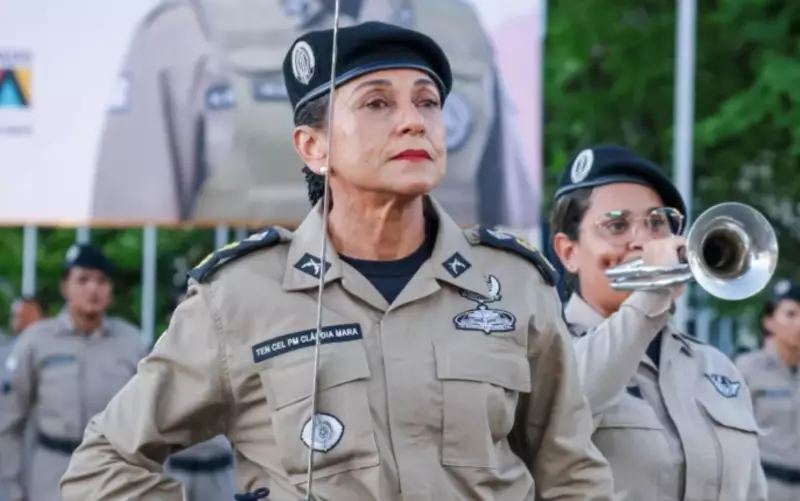 Bahia faz história: segunda mulher assume comando de batalhão especializado da PM