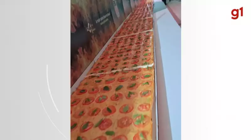 Balneário Camboriú entra para o livro dos recordes com a maior pizza linear do Brasil