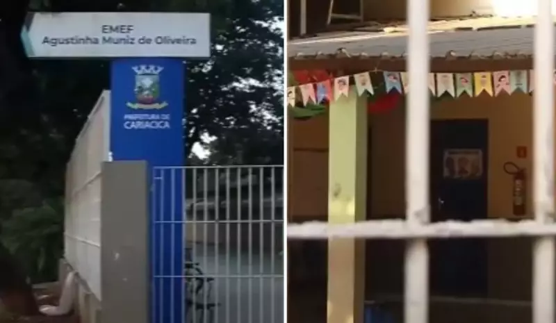 Bandidos armados invadem escola em Cariacica, ameaçam diretora e roubam equipamentos