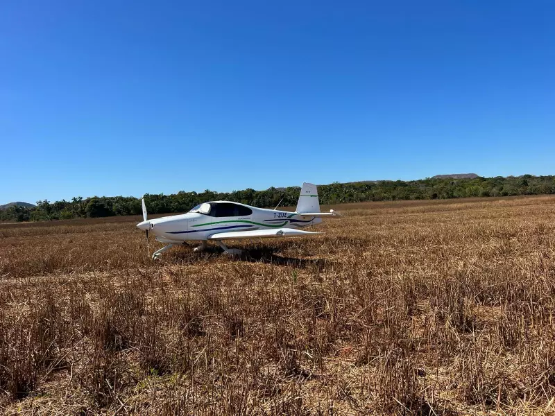Bandidos roubam avião de prefeito no Maranhão e rendem piloto antes da decolagem