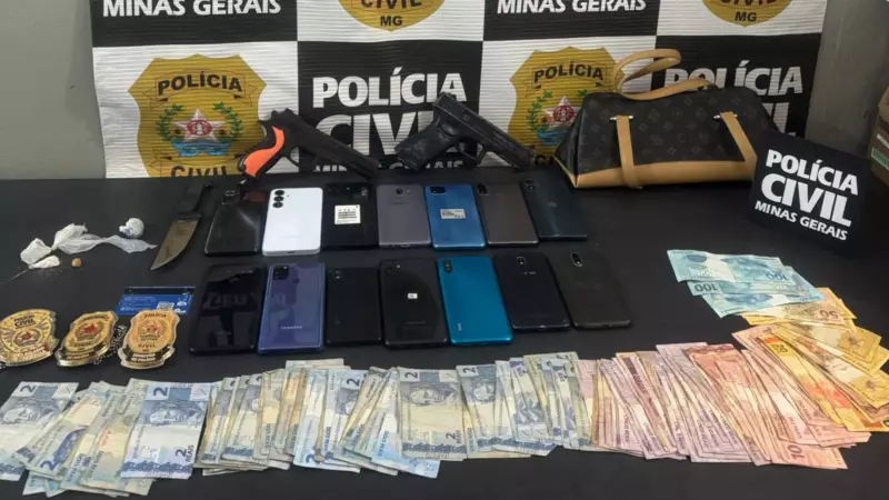Bando embriagava vítimas até desmaiar para roubar celulares em Campos Altos