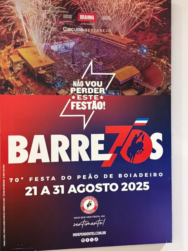 Barretão Completa 70 Anos com Show Especial de Grandes Nomes do Sertanejo