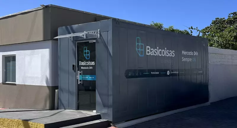 Basicoisas revoluciona o varejo com mercados autônomos 24 horas e ultrapassa 350 unidades