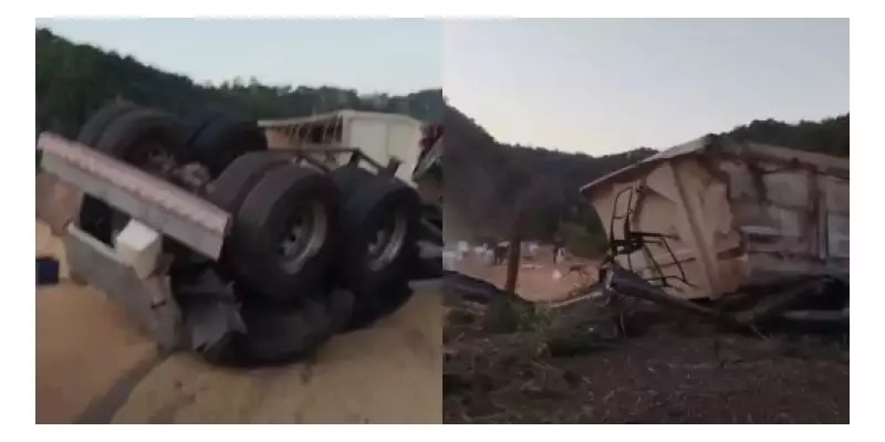 BR-222 vira palco de tragédia: homem fica entre a vida e a morte após colisão com carreta no Maranhão