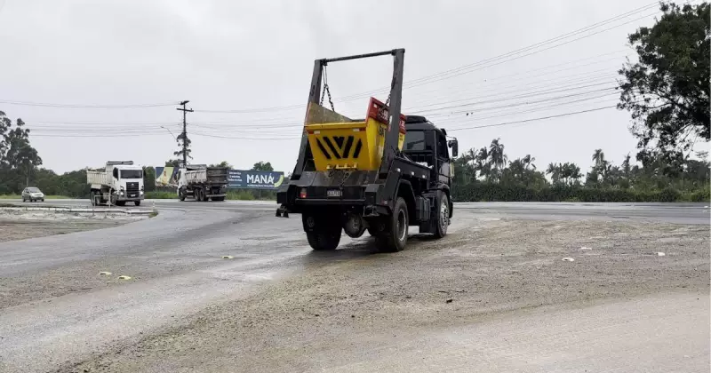 BR-280 em Santa Catarina terá sistema 'Pare e Siga' até domingo: saiba os detalhes