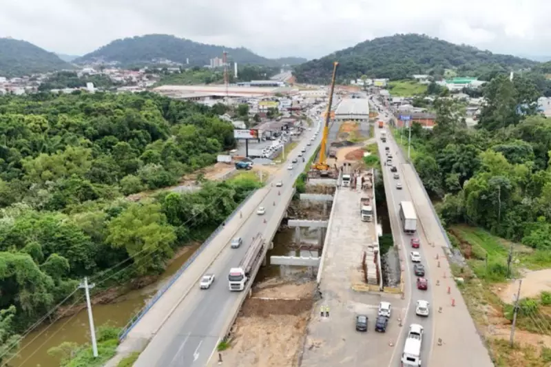 BR-470 em Blumenau ganhará cinco novos viadutos: veja detalhes das obras