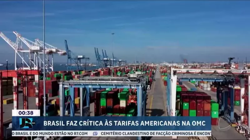 Brasil desanca tarifas dos EUA na OMC: entenda o embate comercial que pode afetar sua economia