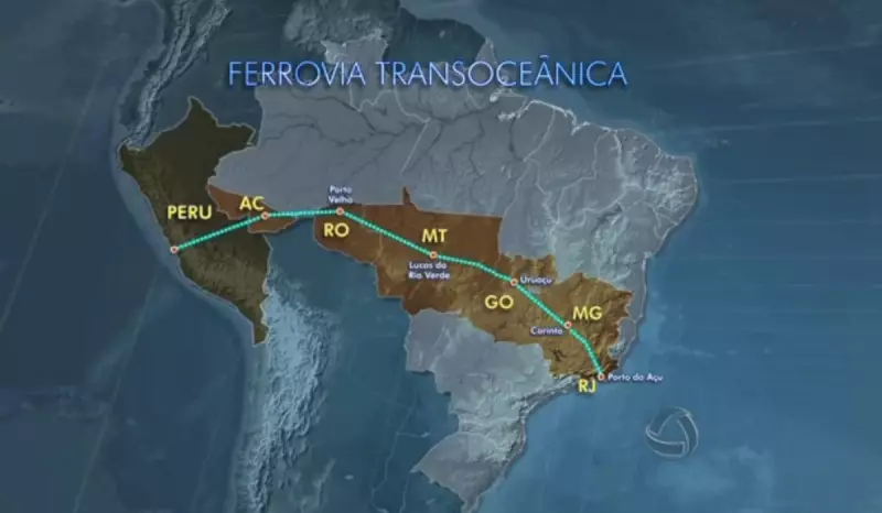 Brasil e China firmam acordo histórico para planejamento ferroviário: veja os detalhes