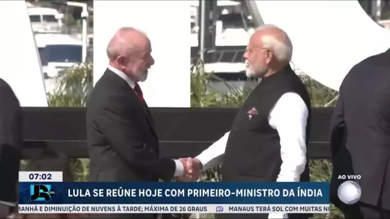 Brasil e Índia fortalecem laços em reunião histórica no Palácio da Alvorada