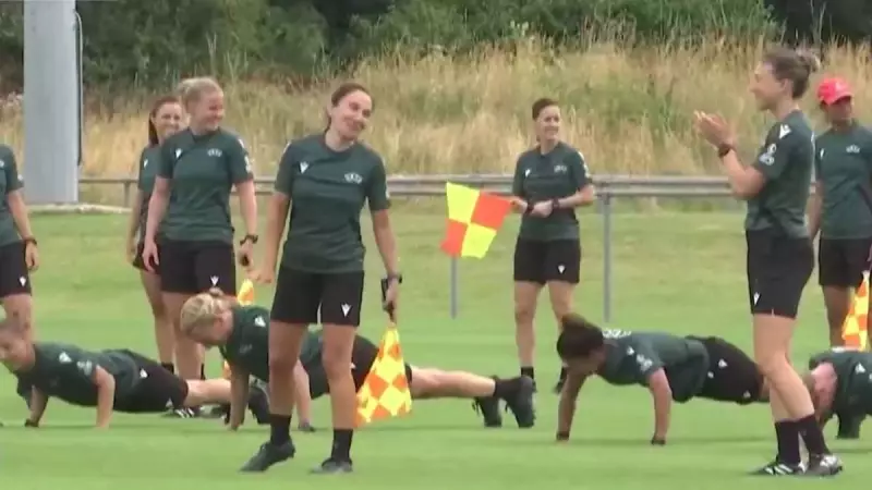 Brasileiras brilham na arbitragem da Eurocopa Feminina 2025 na Suíça