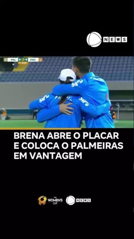 Brenna brilha e coloca o Palmeiras na frente em jogo eletrizante — confira os detalhes!