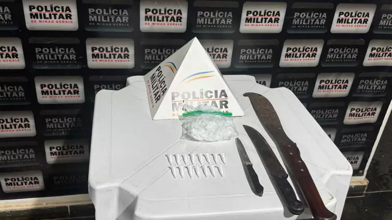 Briga de casal termina com mulher presa por lesão corporal e homem por tráfico em Curvelo