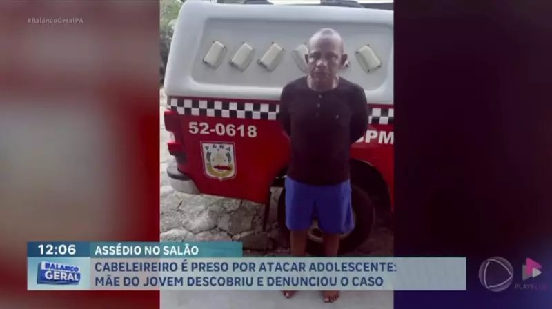 Cabeleireiro é preso após estuprar adolescente dentro de salão — crime choca cidade