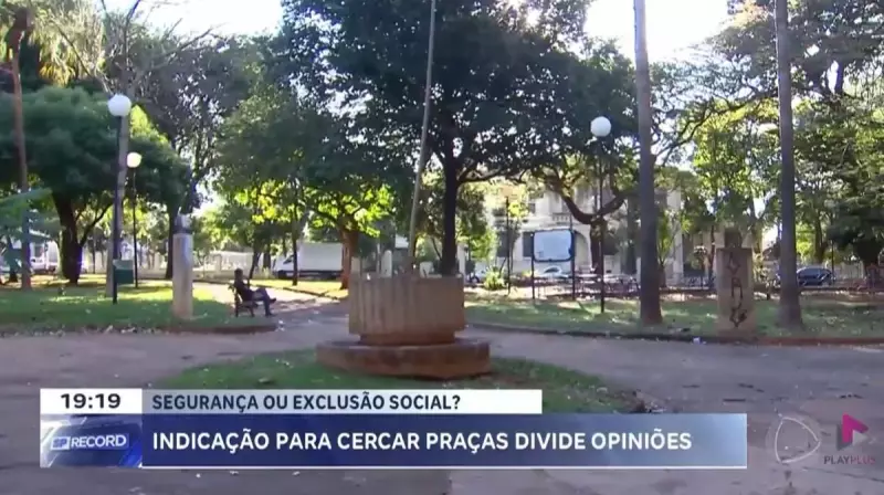 Câmara aprova cercamento de praças em Ribeirão Preto, SP, e gera debate na cidade