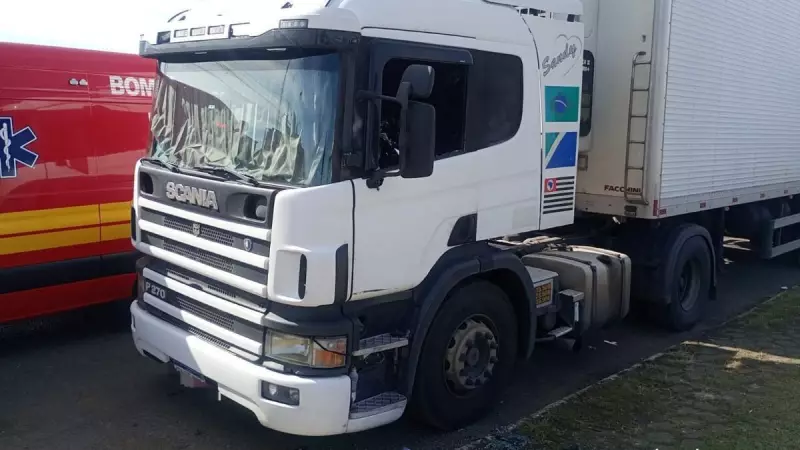 Caminhão abandonado em SC esconde descoberta chocante: veja o que moradores encontraram