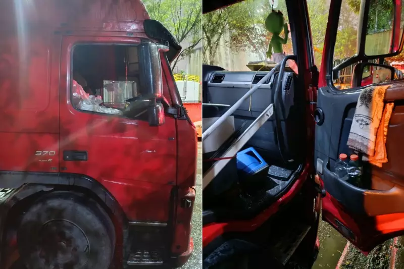 Caminhoneiro e sobrinha de 5 anos são sequestrados enquanto dormiam em caminhão em Santos; dupla é presa