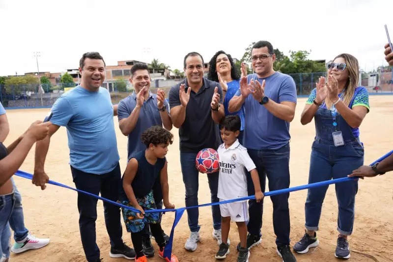 Campo do Pata-Pata renasce em Valéria: veja as transformações do espaço esportivo