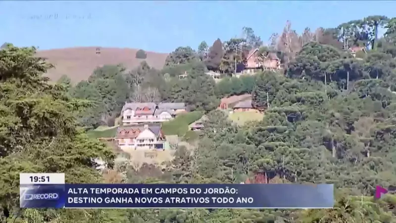 Campos do Jordão SP: Alta temporada ganha novos atrativos em 2025