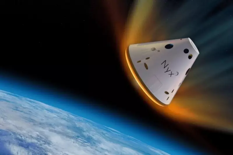 Cápsula espacial com restos mortais e sementes de cannabis cai no mar: detalhes do incidente