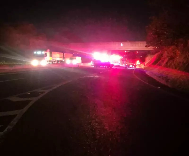 Carro capota na Rodovia Assis Chateaubriand em Pirapozinho: veja detalhes do acidente