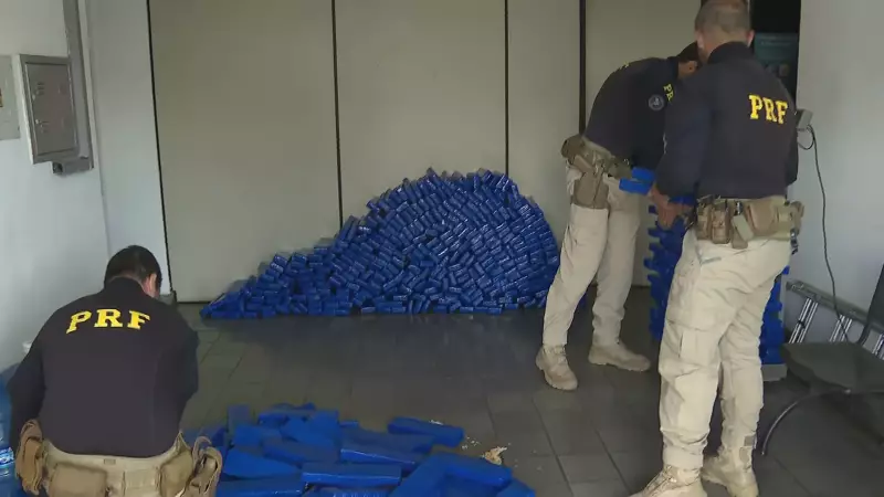 Carro clonado com 400 kg de maconha é apreendido em Betim: veja detalhes da operação