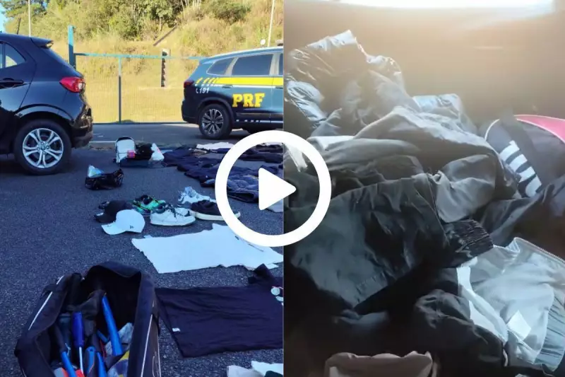 Carro com roupas de loja de Joinville é encontrado no PR após furto de R$ 100 mil — veja os detalhes!