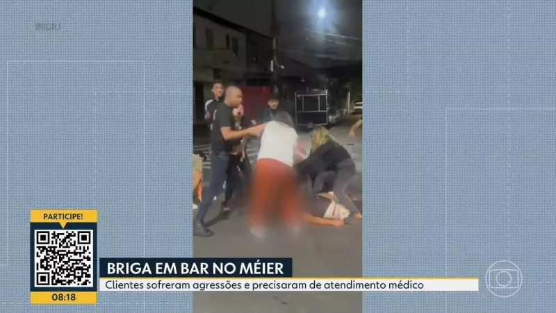 Casal é agredido após discussão em bar no Meier: veja detalhes do caso