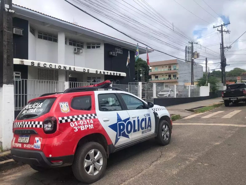 Casal é preso após roubar celular e esfaquear vítima em Santarém: veja detalhes
