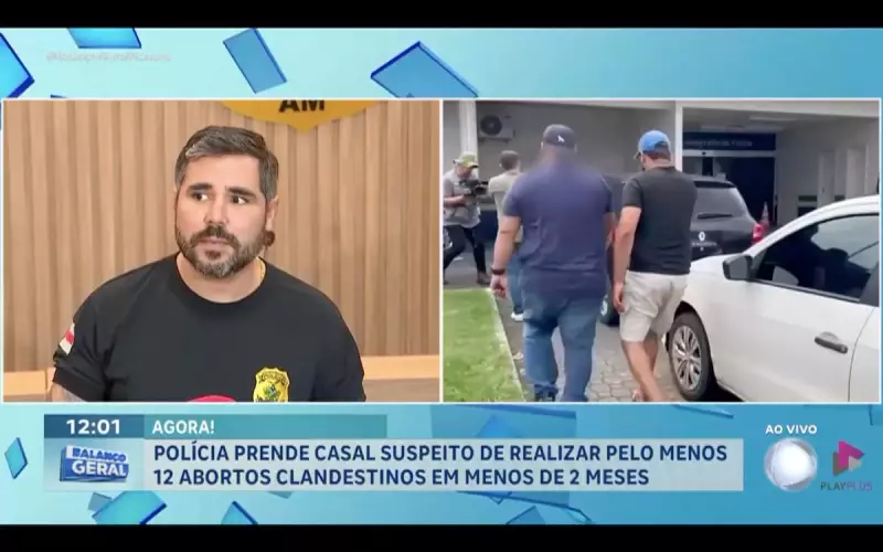 Casal é preso em Manaus suspeito de realizar 12 abortos clandestinos em menos de 2 meses