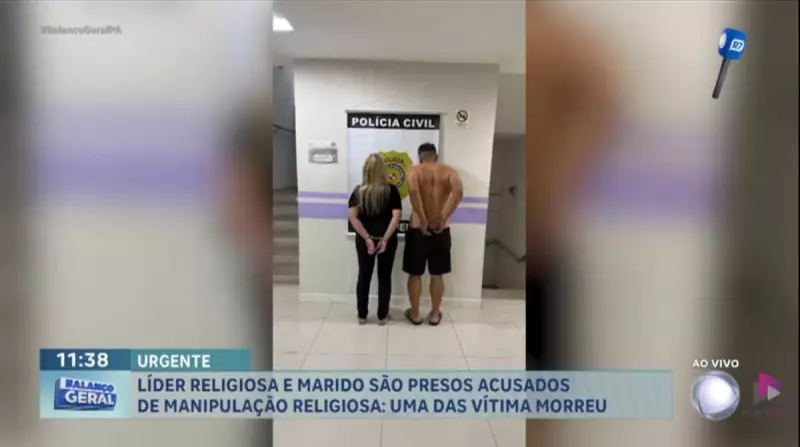 Casal é preso por manipulação religiosa após seguidora morrer de desnutrição no Paraná