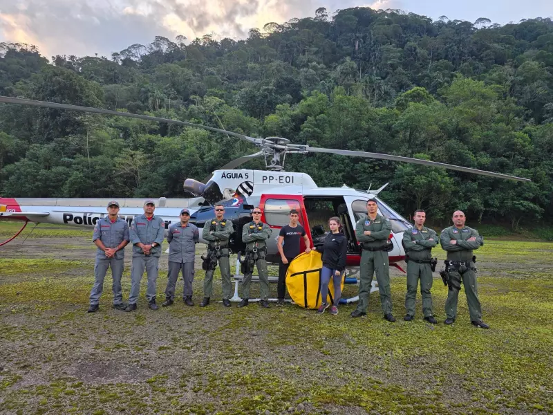 Casal se perde em trilha na Cachoeira da Fumaça, em Paranapiacaba, e vira caso de resgate