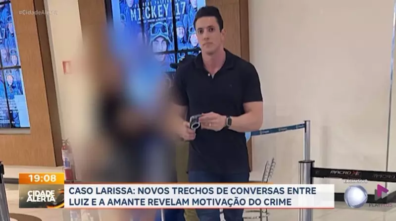 Caso Larissa: Conversas revelam que Luiz Garnica temia perder a amante