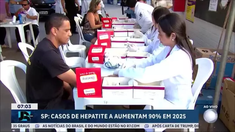 Casos de hepatite A disparam 90% em São Paulo: saiba como se proteger