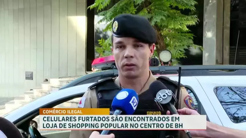 Celular rastreado vira pista quente e PM desvenda esquema de furtos em shopping de BH