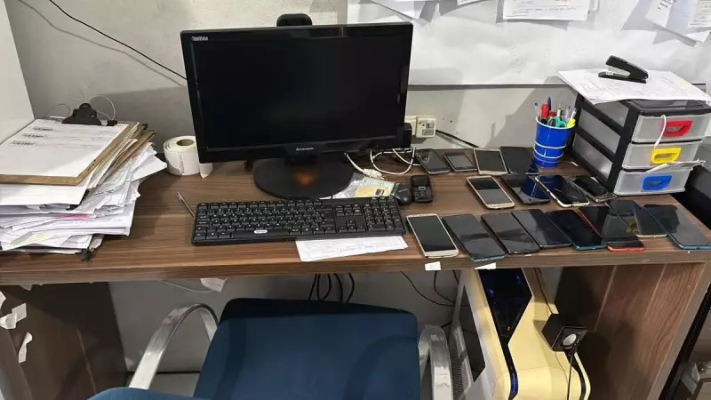 Central clandestina de telemarketing é descoberta em Ferraz de Vasconcelos aplicando golpes