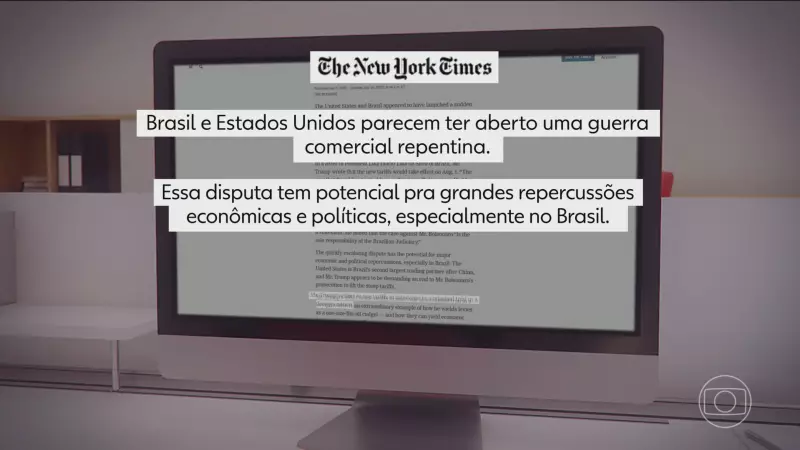 Chantagem Tarifária de Trump contra o Brasil: Repercussão Global e Impactos na Economia