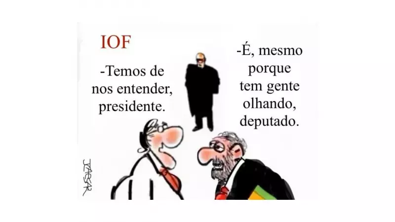 Charge de J. Caesar satiriza cenário político atual no Brasil