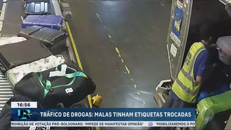 Chefe de quadrilha que fraudava malas em aeroportos para traficar drogas é preso em operação policial