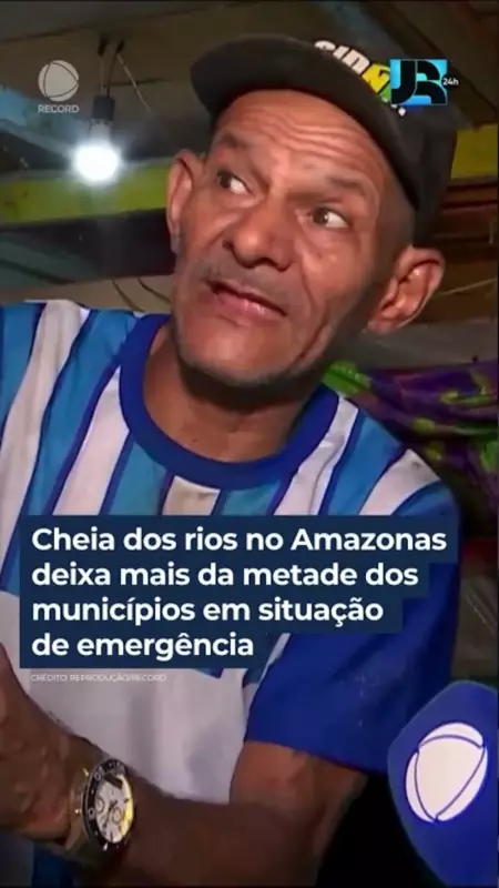 Cheia dos rios no Amazonas: mais da metade dos municípios em situação de emergência