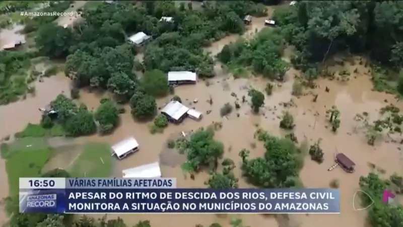 Cheia no Amazonas dispara preços de alimentos e deixa ribeirinhos em situação crítica